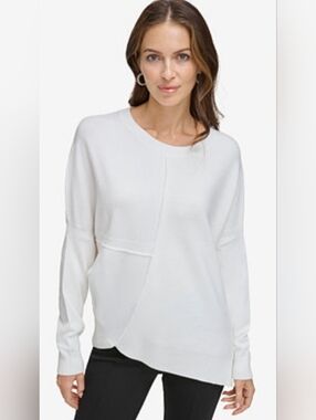 Nordstrom DKNY Asymmetrical Sweater Small
